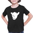 thumbnail image 1 of Youth Hang Loose Cartoon Hand Mickey Shaka Sign T-Shirt, 1 of 1