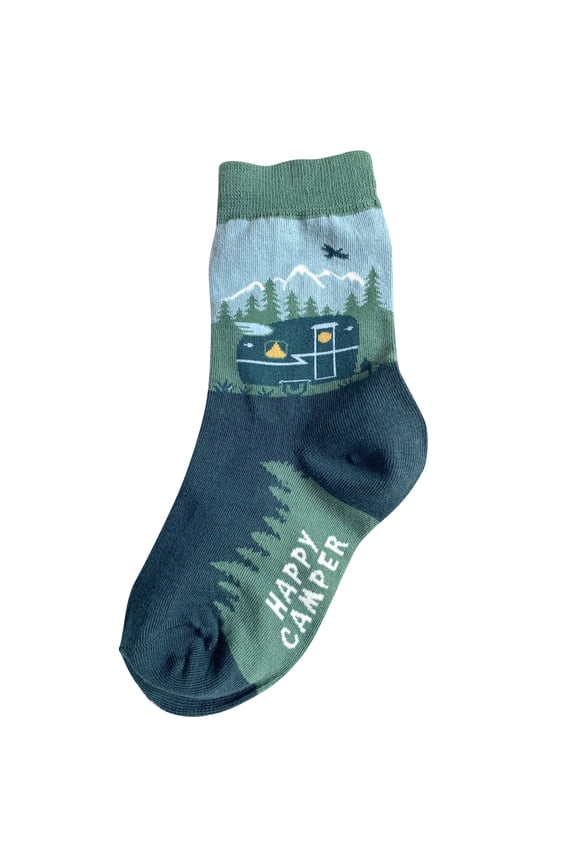 Youth Happy Camper Socks