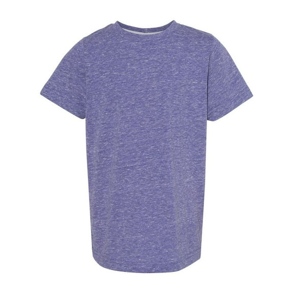 Youth Harborside Mélange T-Shirt , Purple Melange , small