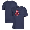 thumbnail image 1 of Youth  Heather Navy Radford Highlanders Logo Comfort Wash T-Shirt, 1 of 3