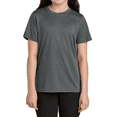 thumbnail image 1 of Youth Heather Performance T Shirt UPF50 Moisture Wicking Polyester PC390Y, 1 of 1