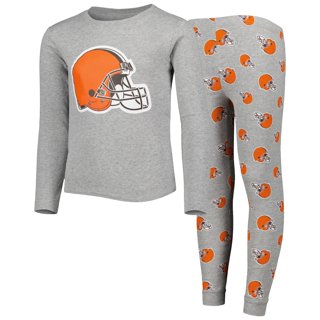 Youth Brown Cleveland Browns Showtime Long Sleeve T-Shirt