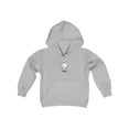 thumbnail image 1 of Youth Heavy Blend Hooded Sweatshirt Halloween ghost BOO warm soft colors, 1 of 1