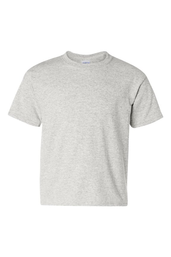 Youth Heavy Cotton Multi Color T-Shirt Color Ash X-Small Size