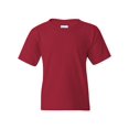 thumbnail image 1 of Youth Heavy Cotton Multi Color T-Shirt Color Cardinal Medium Size, 1 of 4