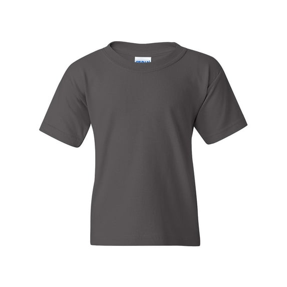 Youth Heavy Cotton T-Shirt – Heliconia Color, Soft & Durable Fit | Small Size