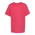 thumbnail image 1 of Youth Heavy Cotton T-Shirt – Heliconia Color, Soft & Durable Fit | X-Large Size, 1 of 5