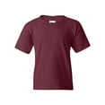 thumbnail image 1 of Youth Heavy Cotton Multi Color T-Shirt Color Maroon Large Size, 1 of 4