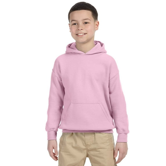 Youth Heavy Cotton/Poly Hooded Sweatshirt
