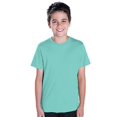 thumbnail image 1 of Youth Heavyweight Combed Ringspun Cotton T-Shirt - Caribbean - M, 1 of 2