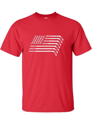 Vintage Ice Hockey Goalie USA Flag T Shirt - Trend T Shirt Store Online