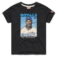thumbnail image 1 of Youth Homage Bo Jackson Charcoal Kansas City Royals Topps Baseball Card Tri-Blend T-Shirt, 1 of 1