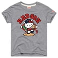 thumbnail image 1 of Youth Homage  Gray Boston Red Sox Hello Kitty x MLB Tri-Blend T-Shirt, 1 of 1