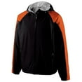 thumbnail image 1 of Youth Homefield Jacket, Black & Orange - Extra Large, 1 of 1
