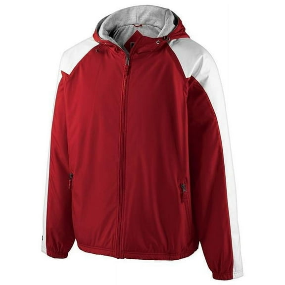 Youth Homefield Jacket, Scarlet & White - Large
