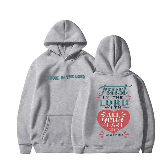 Youth Hoodies Christian Clothing Graphic Letter Print Sweatshirt Pullover Tops Fashion Hoodies & Sweatshirts for Teens 5-6 Years