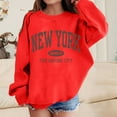 thumbnail image 1 of Youth Hoodies Solid Hoodies Long Sleeve Pullover Oversize Trendy Letter Print Cool Sweatshirt Girls Hoodies Size 4T, 1 of 4