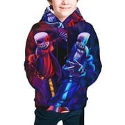 Youth Hoodies Undertale Sans 3D Printing Boys And Girls Pullover Hooded Sweatshirts Small
