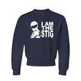 thumbnail image 1 of Youth I Am The Stig Crewneck Sweatshirt, 1 of 1