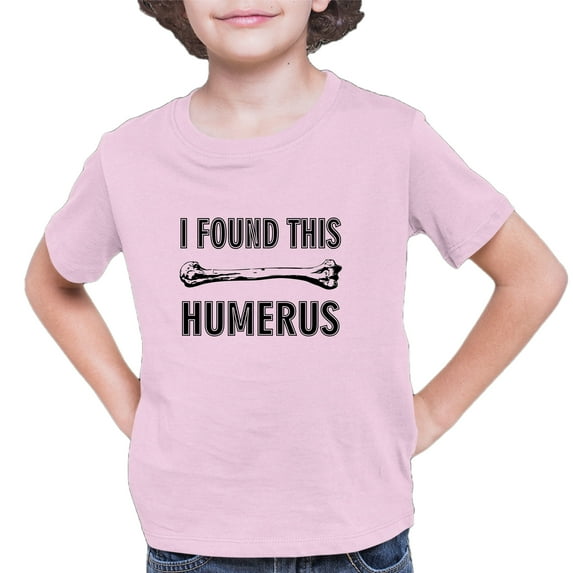 Youth I Found This Humerus Funny Doctor Nurse T-Shirt