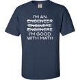 thumbnail image 1 of Youth I'm An Engineer I'm Good At Math T-Shirt, 1 of 1