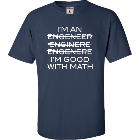 Youth I'm An Engineer I'm Good At Math T-Shirt