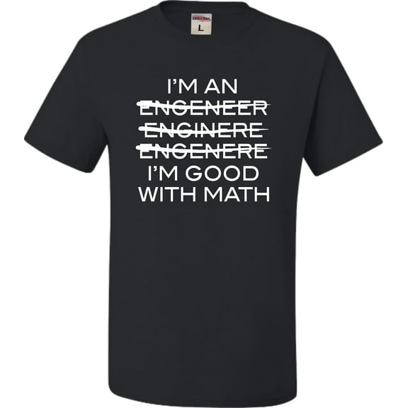 Youth I'm An Engineer I'm Good At Math T-Shirt