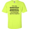 thumbnail image 1 of Youth I'm An Engineer I'm Good At Math T-Shirt, 1 of 1