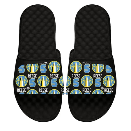 Youth ISlide Angel Reese Chicago Sky Team Pattern Slide Sandals