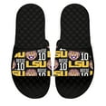 thumbnail image 1 of Youth ISlide Angel Reese LSU Tigers Team Pattern Slide Sandals, 1 of 1