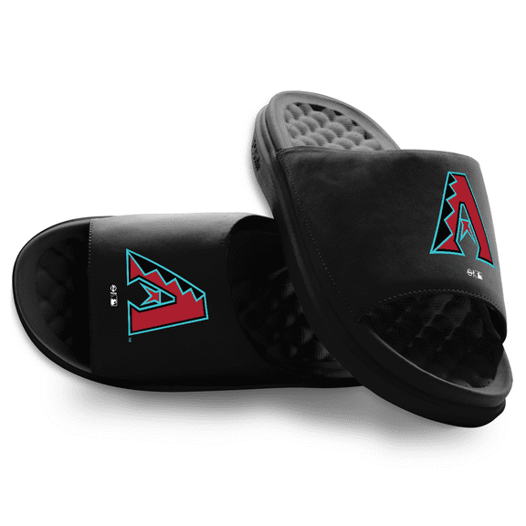 Youth ISlide Black Arizona Diamondbacks Primary Motive Slide Sandals