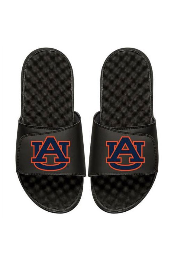 Youth ISlide Black Auburn Tigers Primary Logo Slide Sandals