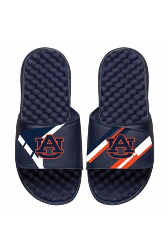 Youth ISlide Black Auburn Tigers Varsity Starter Jacket Slide Sandals