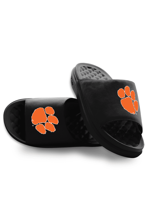 Youth ISlide Black Clemson Tigers Primary Motive Slide Sandals