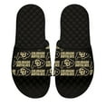 thumbnail image 1 of Youth ISlide Black Colorado Buffaloes Logo Pattern Slide Sandals, 1 of 1