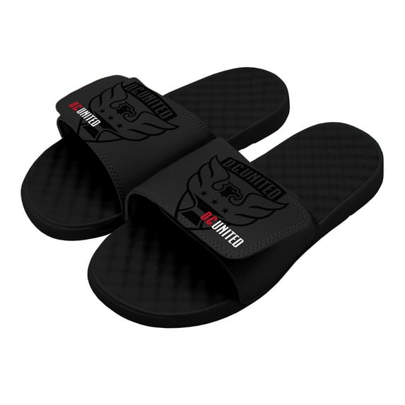 Youth ISlide Black D.C. United Tonal Pop Slide Sandals