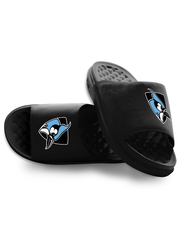 Youth ISlide Black Johns Hopkins Blue Jays Primary Motive Slide Sandals