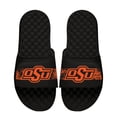 thumbnail image 1 of Youth  ISlide Black Oklahoma State Cowboys Distressed Slide Sandals, 1 of 1