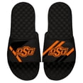 thumbnail image 1 of Youth ISlide Black Oklahoma State Cowboys Varsity Starter Jacket Slide Sandals, 1 of 1