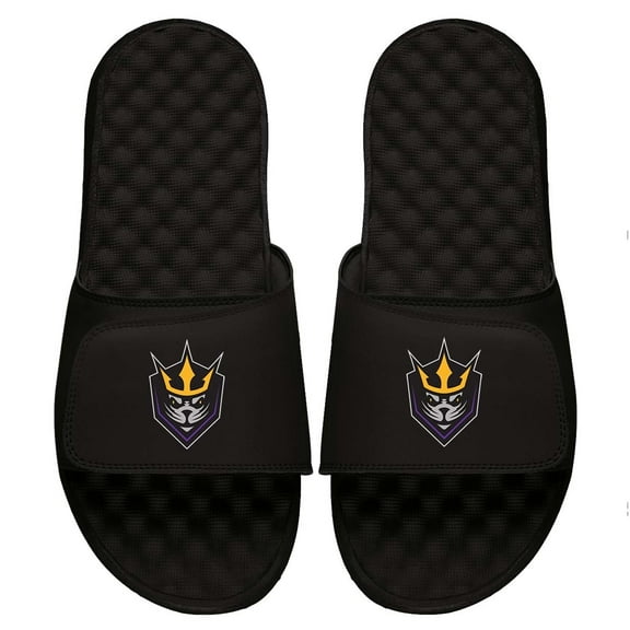 Youth ISlide Black San Diego Seals Primary Logo Slide Sandals