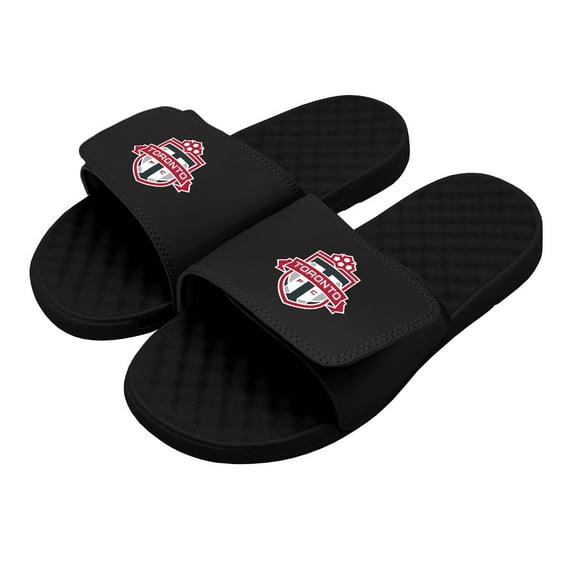 Youth ISlide Black Toronto FC Primary Logo Slide Sandals