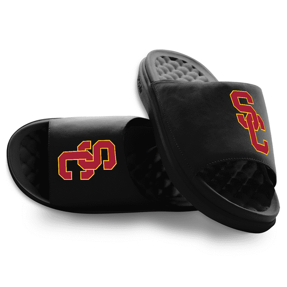 Youth ISlide Black USC Trojans Primary Motive Slide Sandals