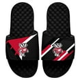 thumbnail image 1 of Youth ISlide Black Wisconsin Badgers Varsity Starter Jacket Slide Sandals, 1 of 1