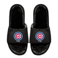 thumbnail image 1 of Youth ISlide  Chicago Cubs Logo Fur Slide Sandals, 1 of 1