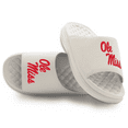 thumbnail image 1 of Youth ISlide Cream Ole Miss Rebels Primary Motive Slide Sandals, 1 of 5