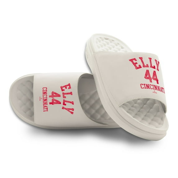 Youth ISlide Elly De La Cruz Name & Number Stack Motive Slide Sandals