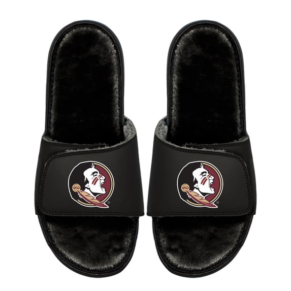 Youth ISlide Florida State Seminoles Logo Fur Slide Sandals