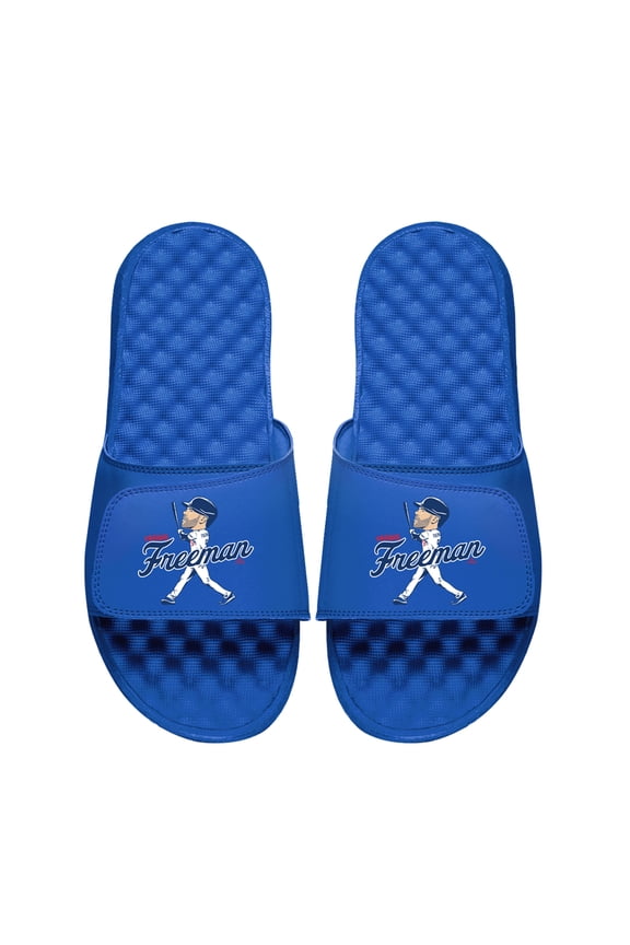 Youth ISlide Freddie Freeman Player Caricature Slide Sandals