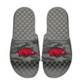 thumbnail image 1 of Youth ISlide  Gray Arkansas Razorbacks Camo Slide Sandals, 1 of 1