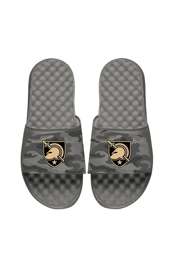 Youth ISlide Gray Army Black Knights Camo Slide Sandals